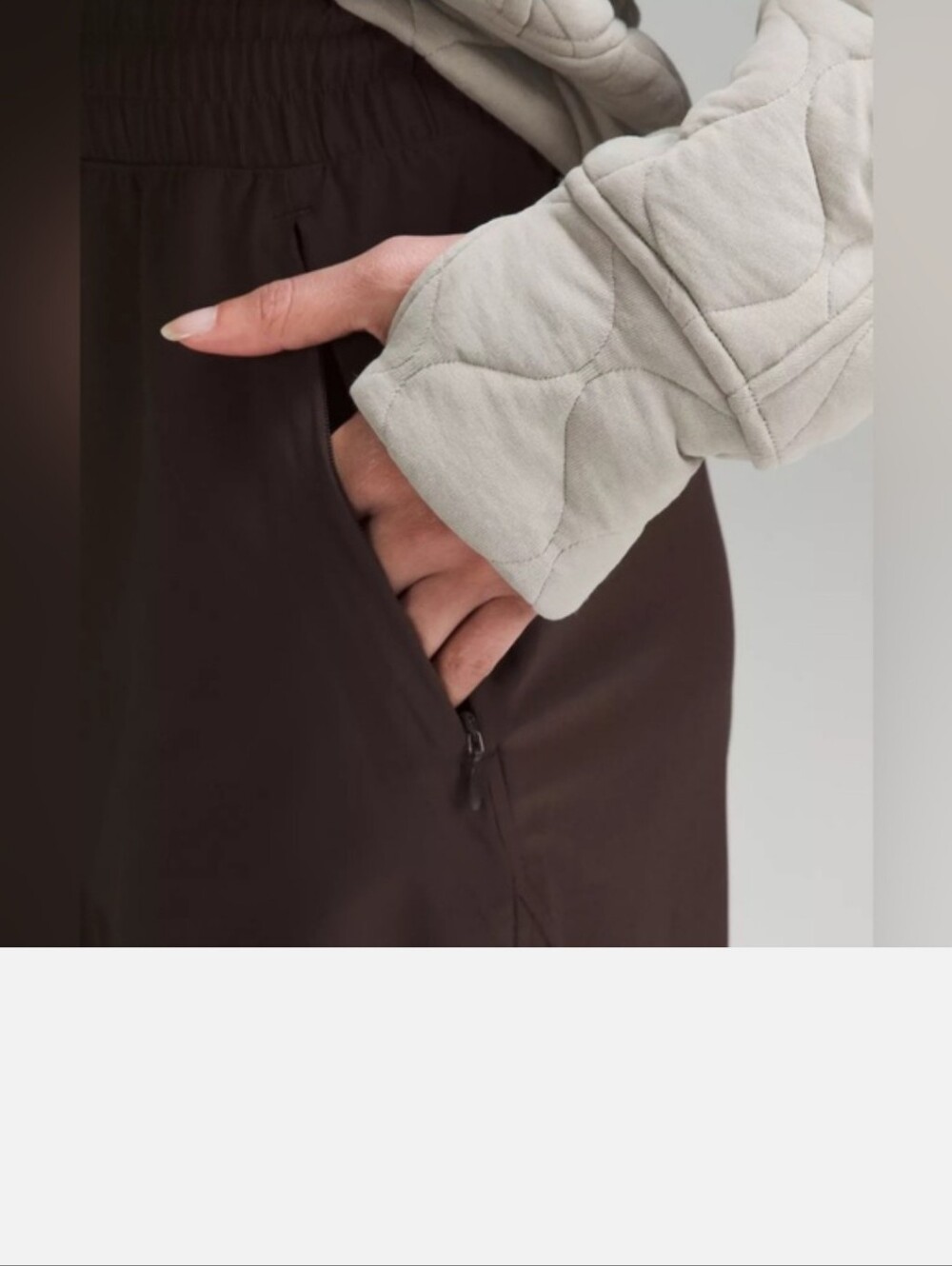 Lululemon Swift Wide Leg Pant Size 6 - Brown - Picture 3 of 6